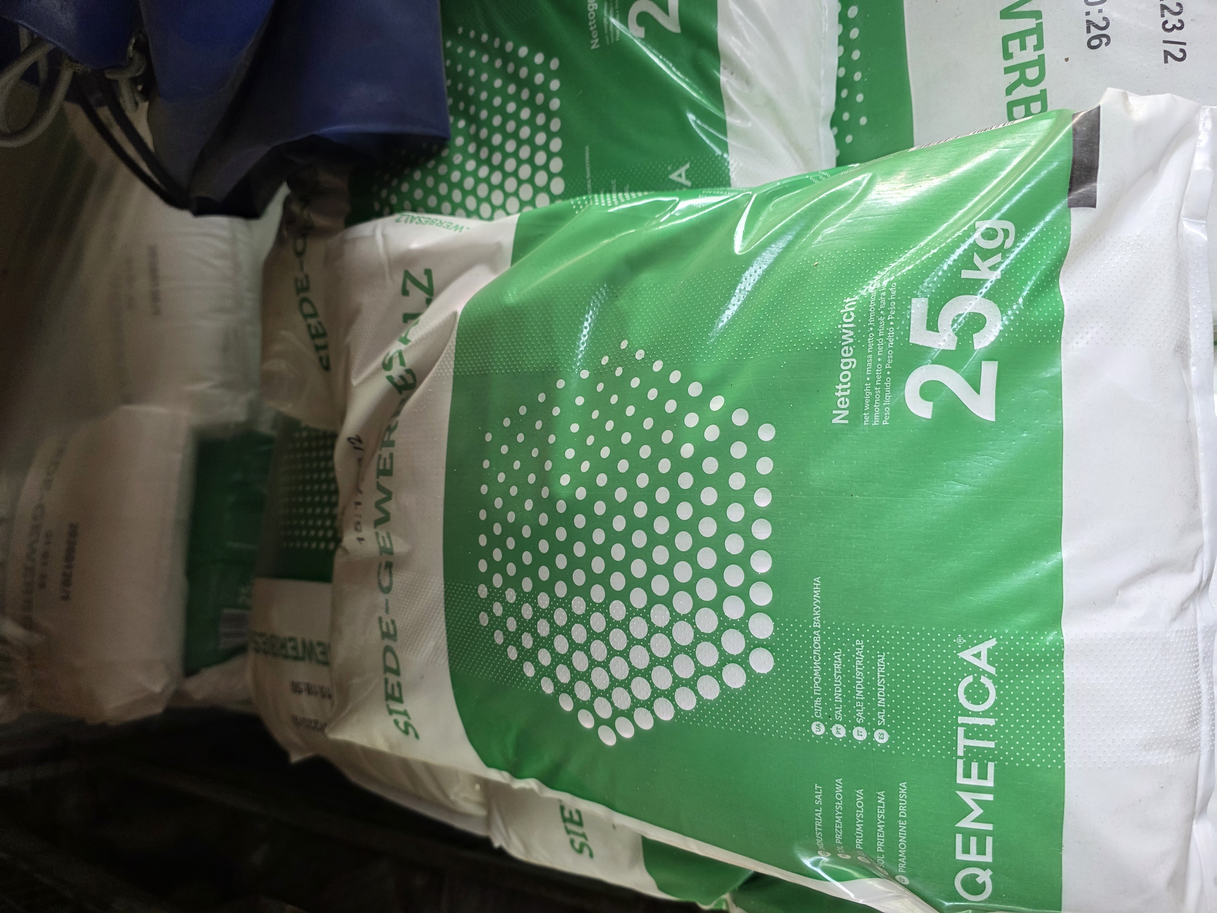 1 Palette Turbo Streusalz im 25 kg Sack