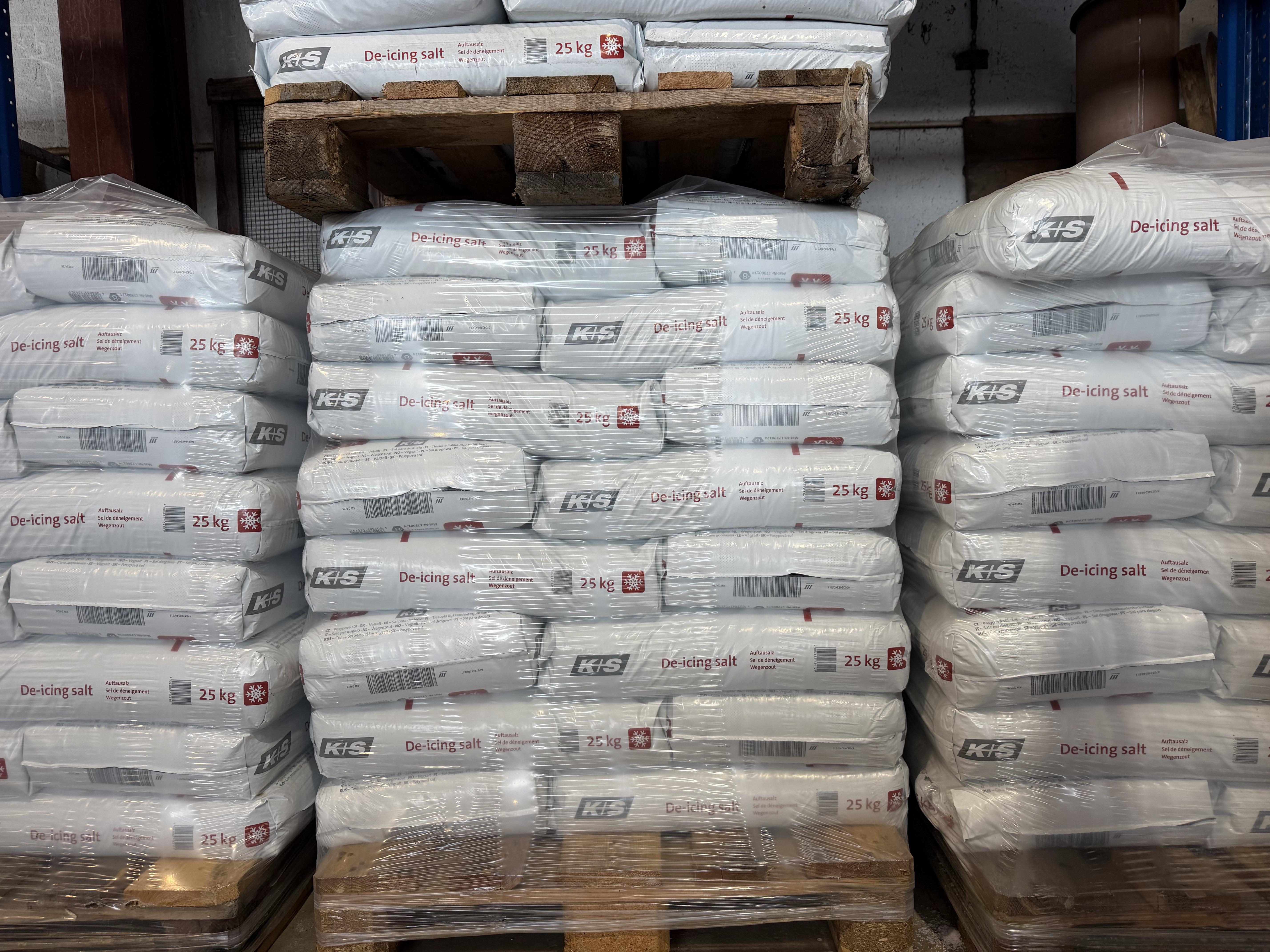 1 Palette Turbo Streusalz im 25 kg Sack